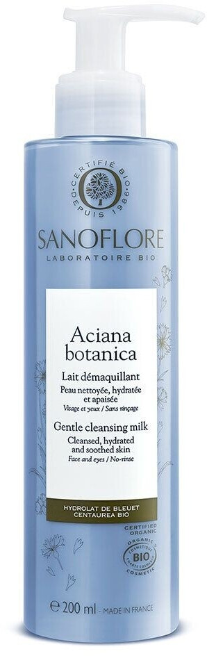 Sanoflore Aciana botanica Lait démaquillant douceur (200 ml)