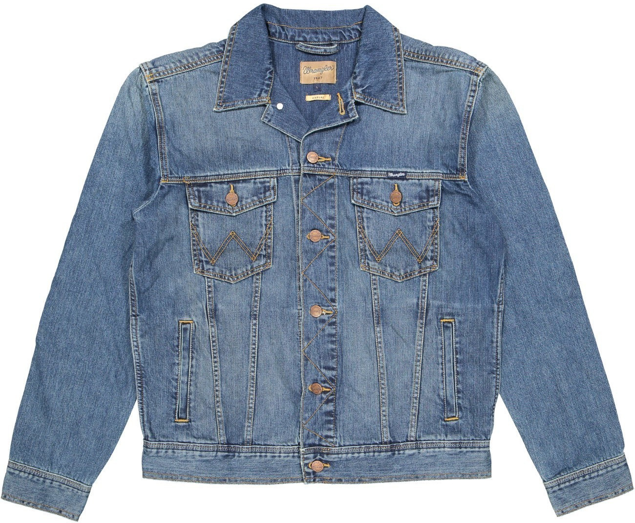 Wrangler Man Western Denim Jacket blue a € 64,90 | Miglior prezzo su idealo