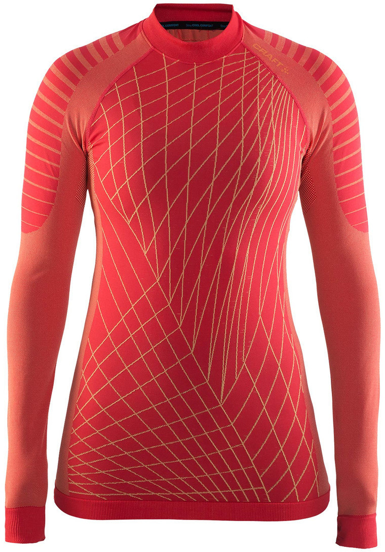 Craft Women's Active Intensity Crewneck Longsleeve orange