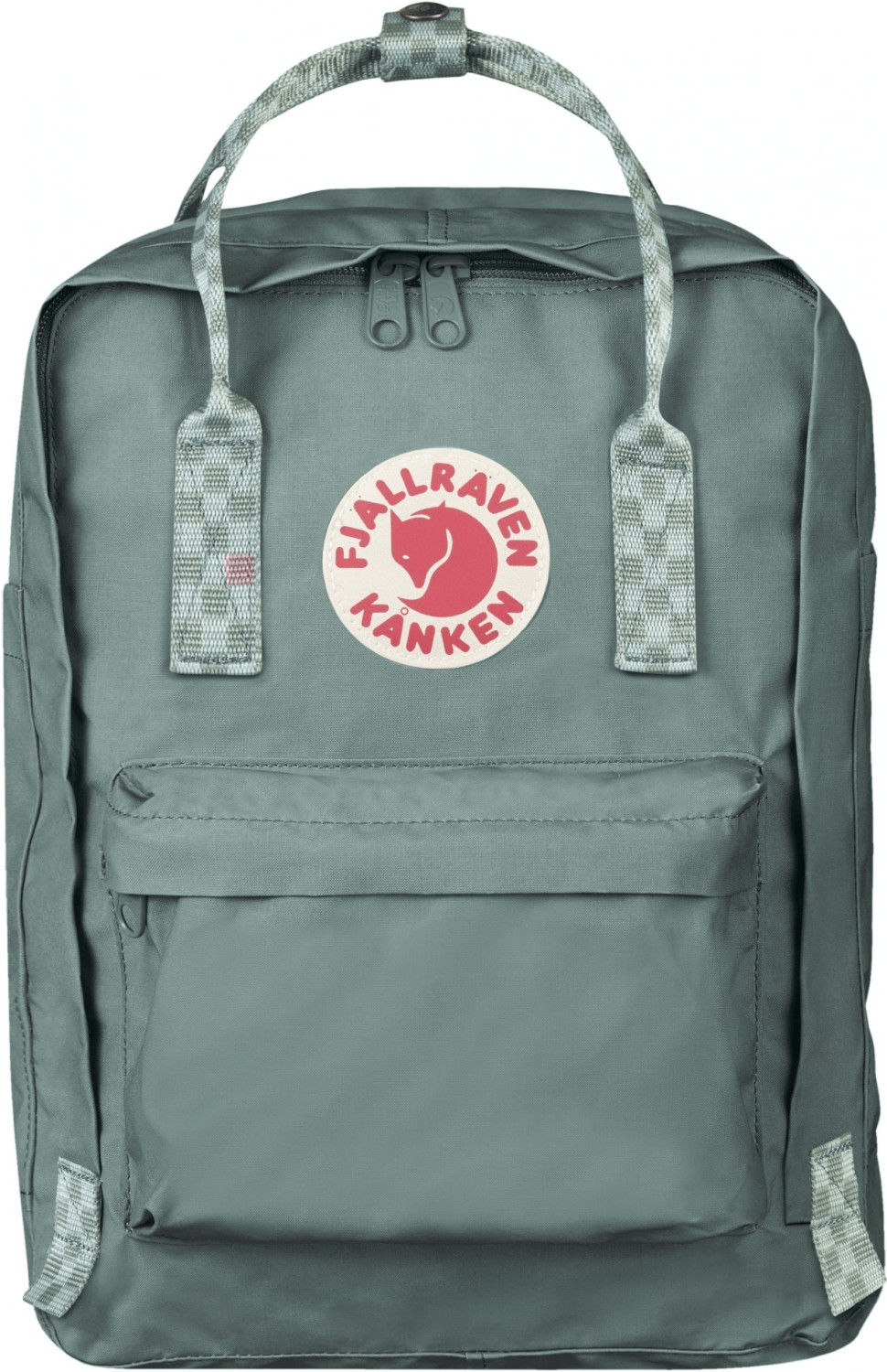 Fjällräven Kånken Laptop 13 frost green/chess pattern
