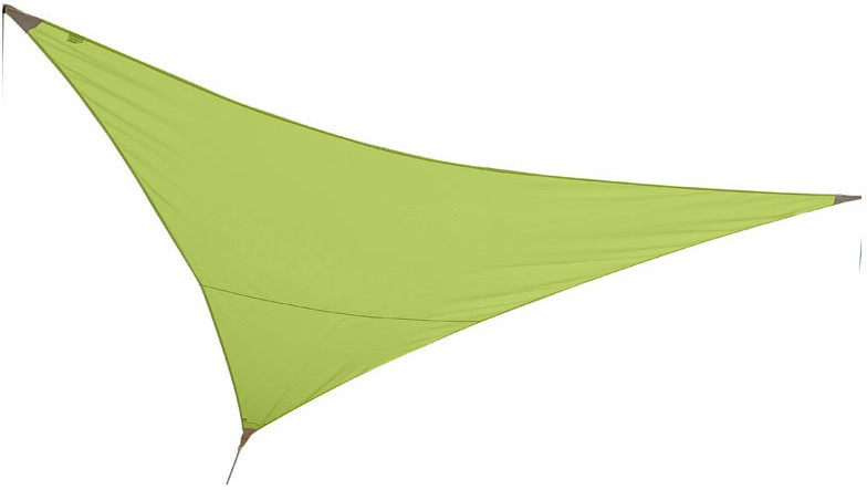 JardiDéco Voile d'ombrage triangulaire 3 x 3 x 3 vert pomme