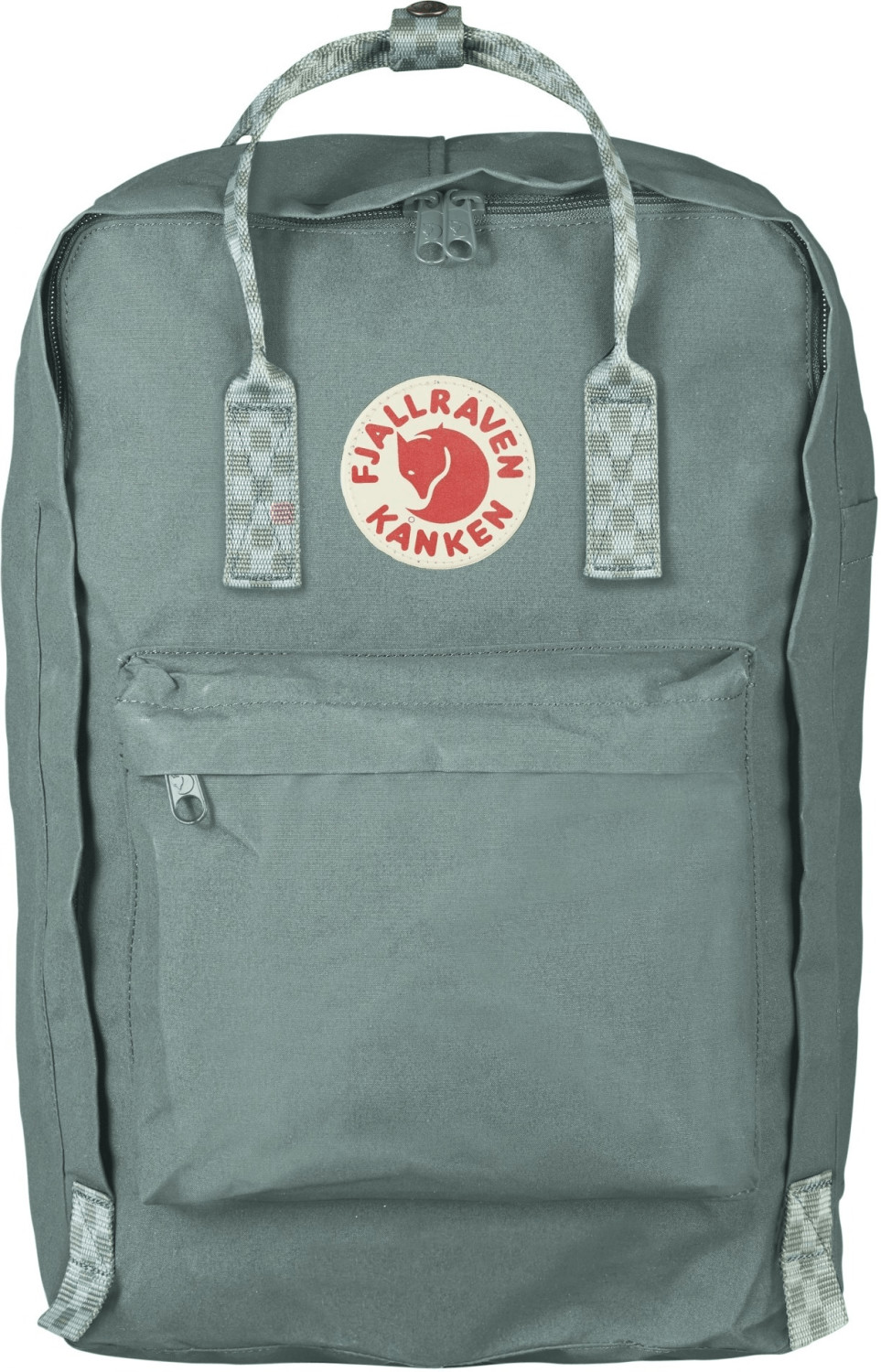 Fjällräven Kånken Laptop 17 frost green/chess pattern