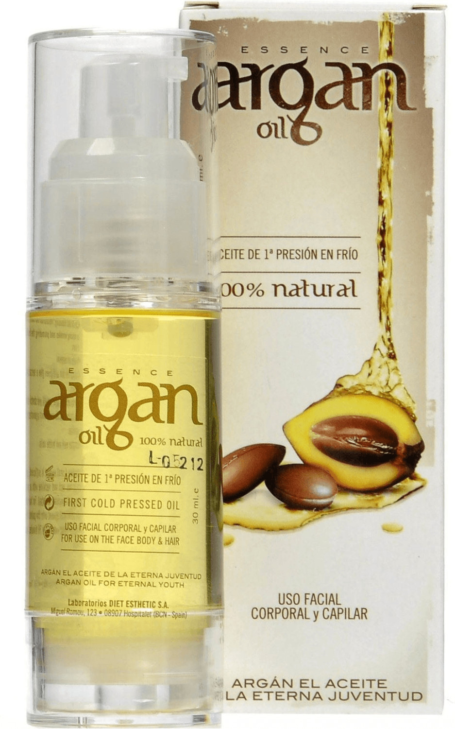 goldilocks argan oil essence