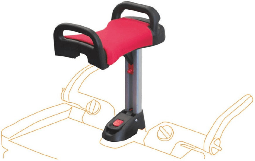 Lascal Buggyboard Maxi Saddle Red