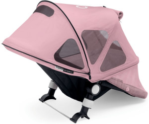 kompatibel mit allen Bugaboo Donkey Kinderwagen Morning Pink Bugaboo Donkey Sonnendach mit Lüftungsfenstern ausziehbar für zusätzlichen und optimalen Sonnenschutz wasserabweisend
