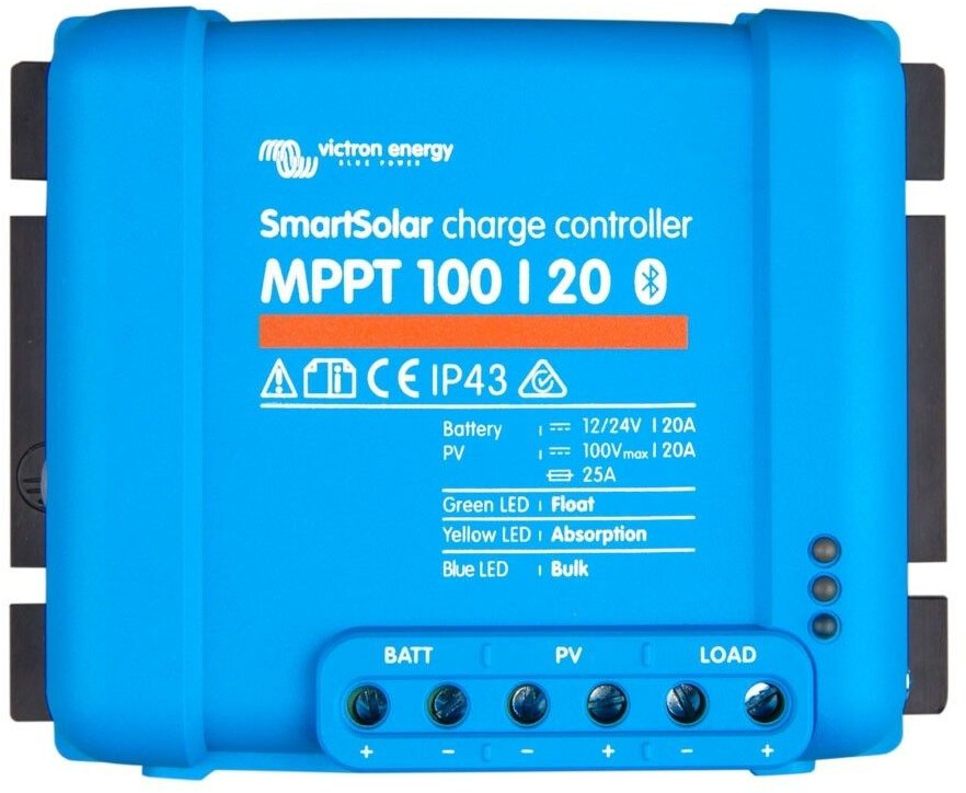 Victron SmartSolar MPPT 100/20 ab 66,50 € (Februar 2024 Preise)