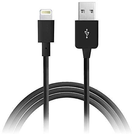 Puro Cable Lightning/USB (1 m) black