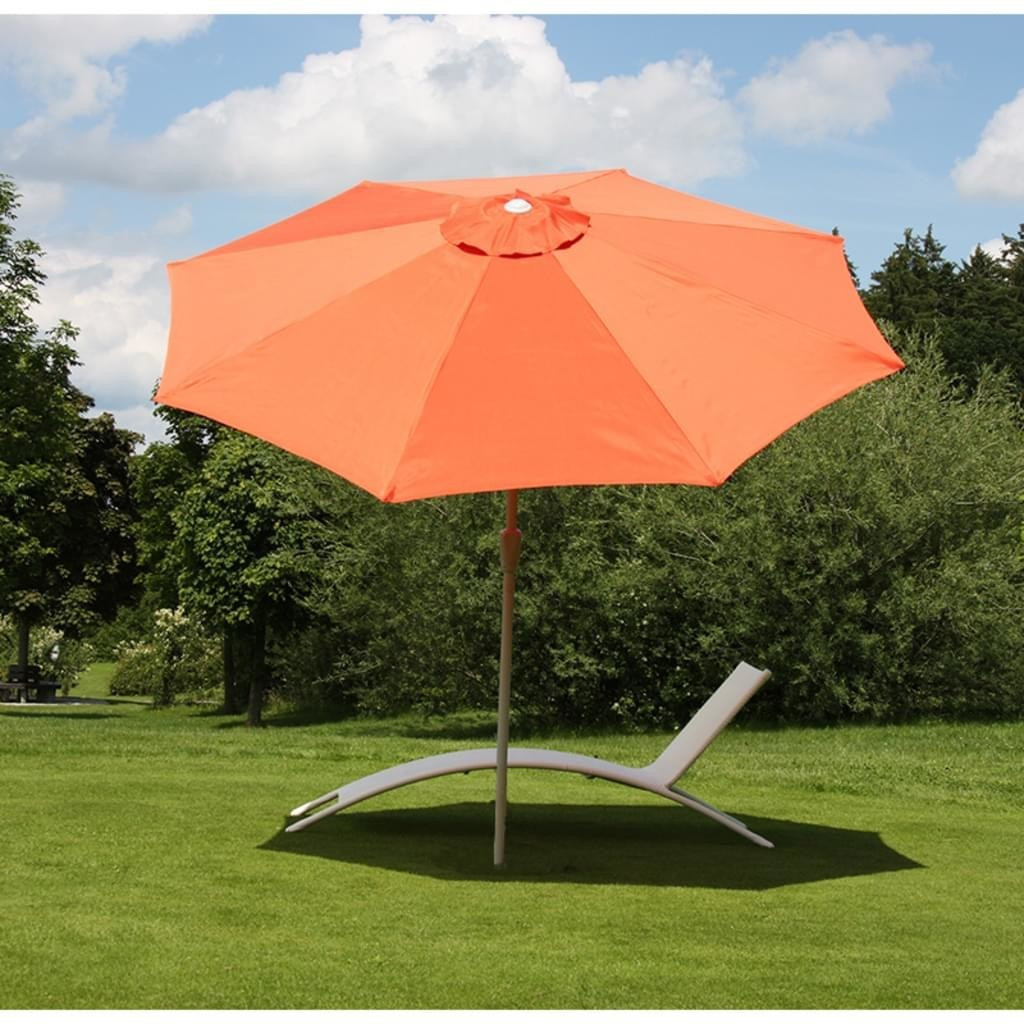 Mendler Parasol Ø 300 cm terracotta
