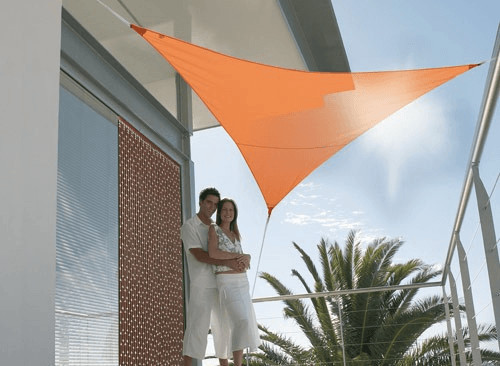 JardiDéco Voile d'ombrage triangulaire 5 m