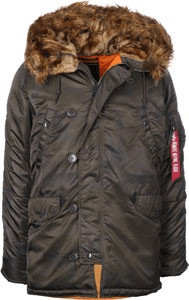 Alpha Industries N3B VF 59 Man dark olive camo