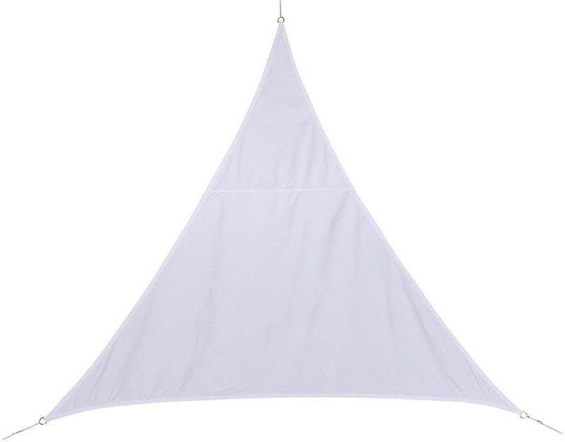 Hespéride Voile d'ombrage triangulaire Curacao 2 m blanc