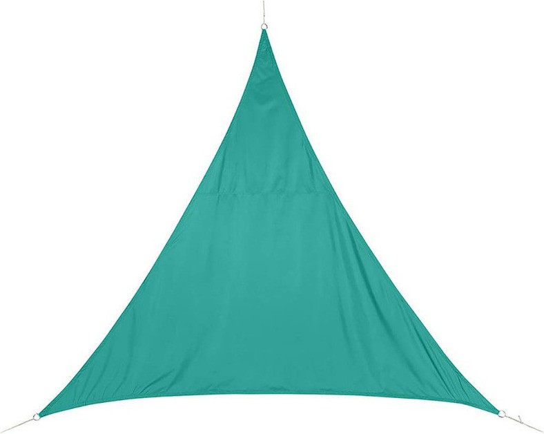 Hespéride Voile d'ombrage triangulaire Curacao 5 m émeraude