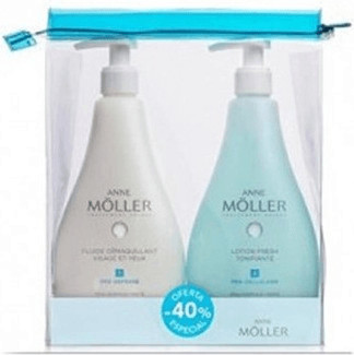 Anne Möller Set Leche limpiadora y tónico pieles mixtas