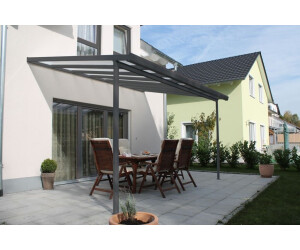 Gutta Terrassendach anthrazit 426x306cm ab 1.249,00 ...