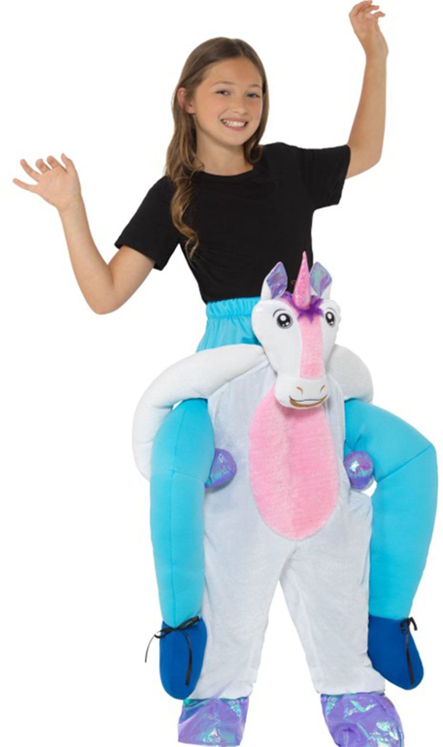 Smiffy's Déguisement licorne Piggyback