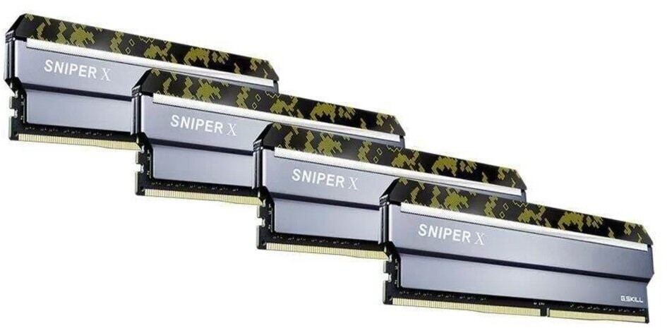 G.SKILL SNIPER X Kit 64 Go DDR4-3200 CL16 (F4-3200C16Q-64GSXFB)