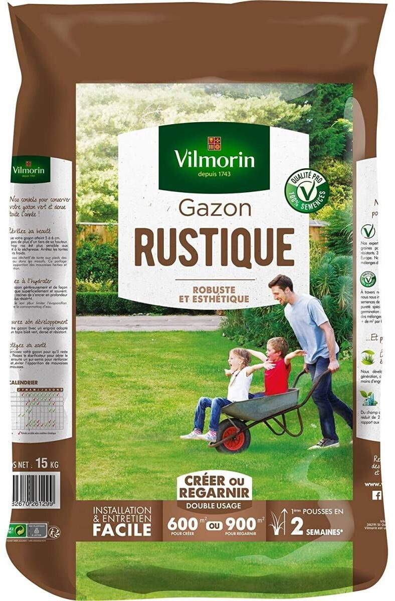 Vilmorin Gazon rustique