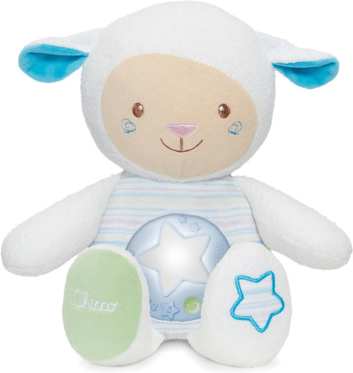 Chicco Mouton tendres mots doux bleu