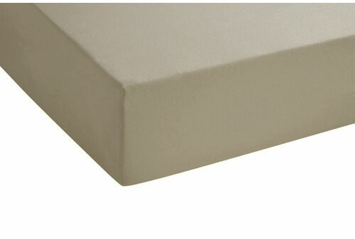 Biberna Jersey-Stretch (77144/544/087)  180x200-200x200cm taupe