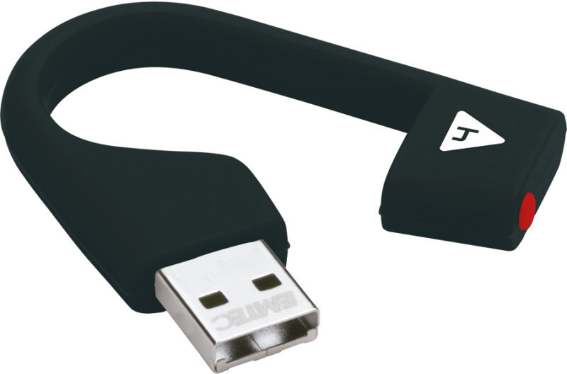 Clé USB Emtec Basf Clé USB 4Go EMTEC HANG D200 Noir