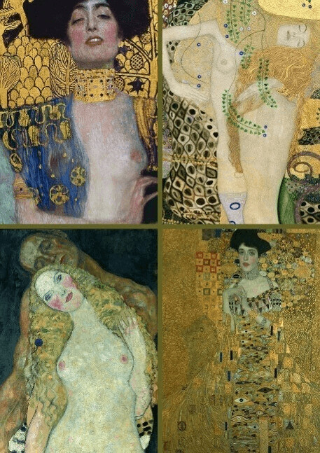Piatnik Klimt Gustav : Collection d'oeuvres (1000 pièces)