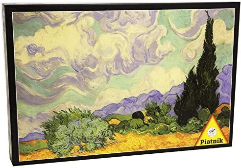 Piatnik Van Gogh Vincent : Champ de blé avec cyprès (1000 pièces)