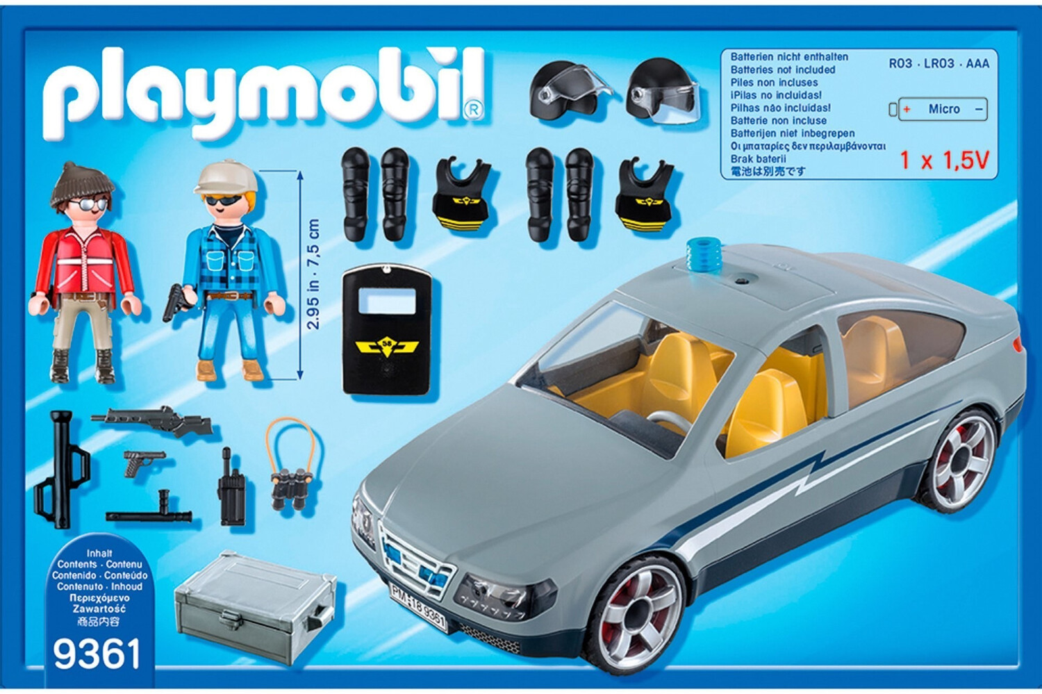 Buy Playmobil City Action SWAT Undercover Car (9361) from £24.99