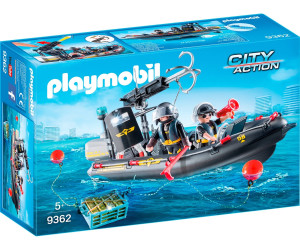 OVP Playmobil 5786 Polizei Schnellboot US Boot mit Figuren NEU 