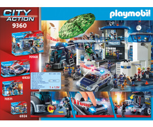 SEK-Truck mit Licht und Sound 4 Figuren 92 Teile Playmobil City Action 9360 