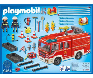 fourgon de pompier playmobil