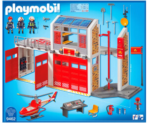 playmobil caserne pompier 9462
