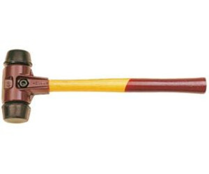 SIMPLEX-Schonhämmer mit Stahlgussgehäuse und Holzstiel Ø=40 mm