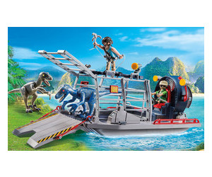 playmobil hidrodeslizador con jaula