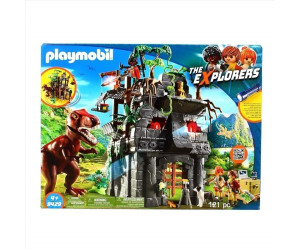 Playmobil 9429 Basecamp mit T-Rex Kinder Spielzeug Dinosaurier für Jungen ab 4 