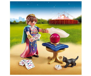 Kristallkugel NEU Playmobil Ei 9417 Wahrsagerin Tarot-Karten Katze Tisch Glas 