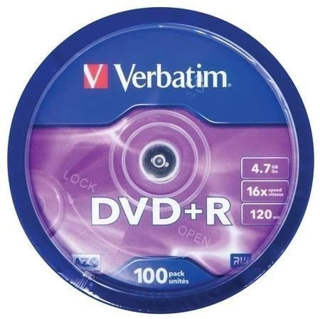 Verbatim DVD+R DL 8,5GO 240min 8x Silver boîtier plastique de 5