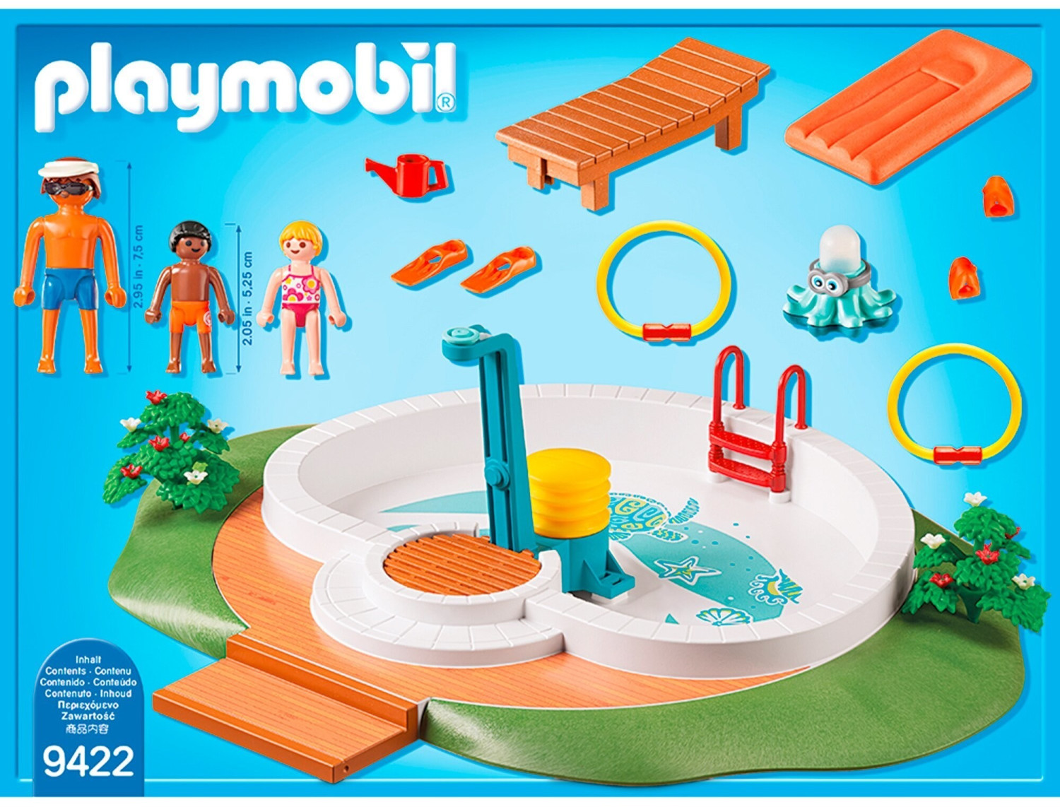 Soldes Playmobil Piscine avec douche (9422) 2024 au meilleur prix