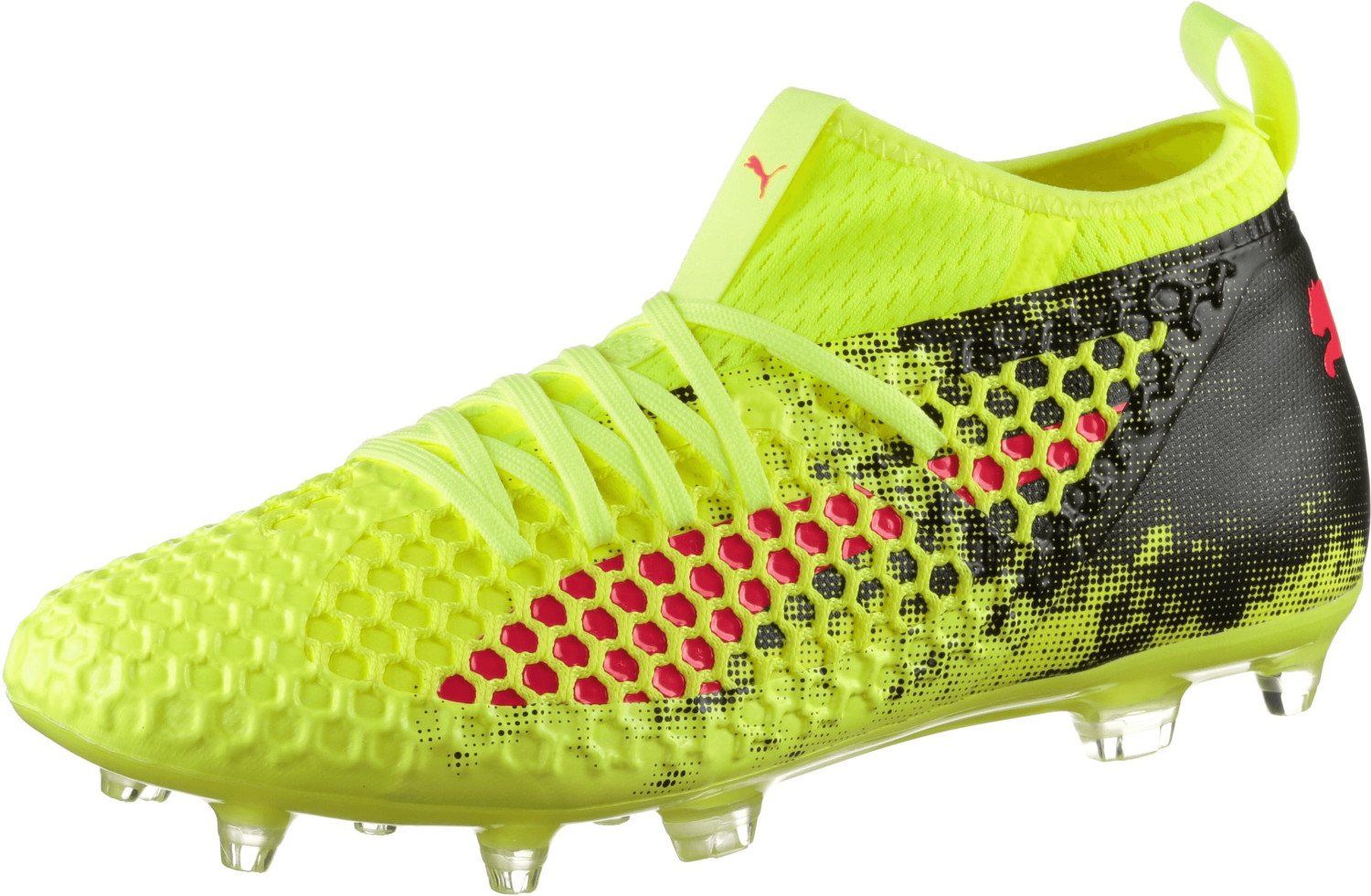 Puma Future 18.2 Netfit FG/AG fizzy yellow/red blast/puma black