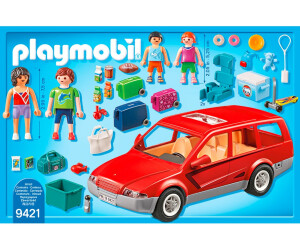 Playmobil 9421 Familien-PKW Familien-Fahrzeug Combi Ferien-Mobil viel Zubehör 