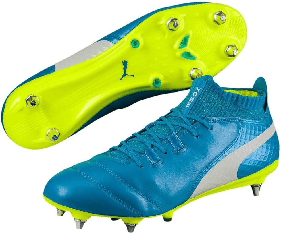 puma blue and yellow
