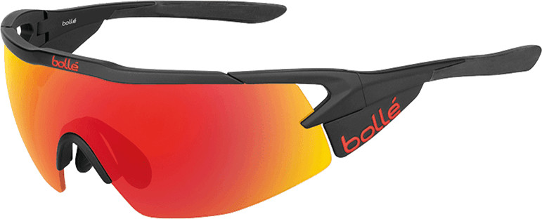 Bollé Aeromax 12444 (matte black/brown fire oleo AF)
