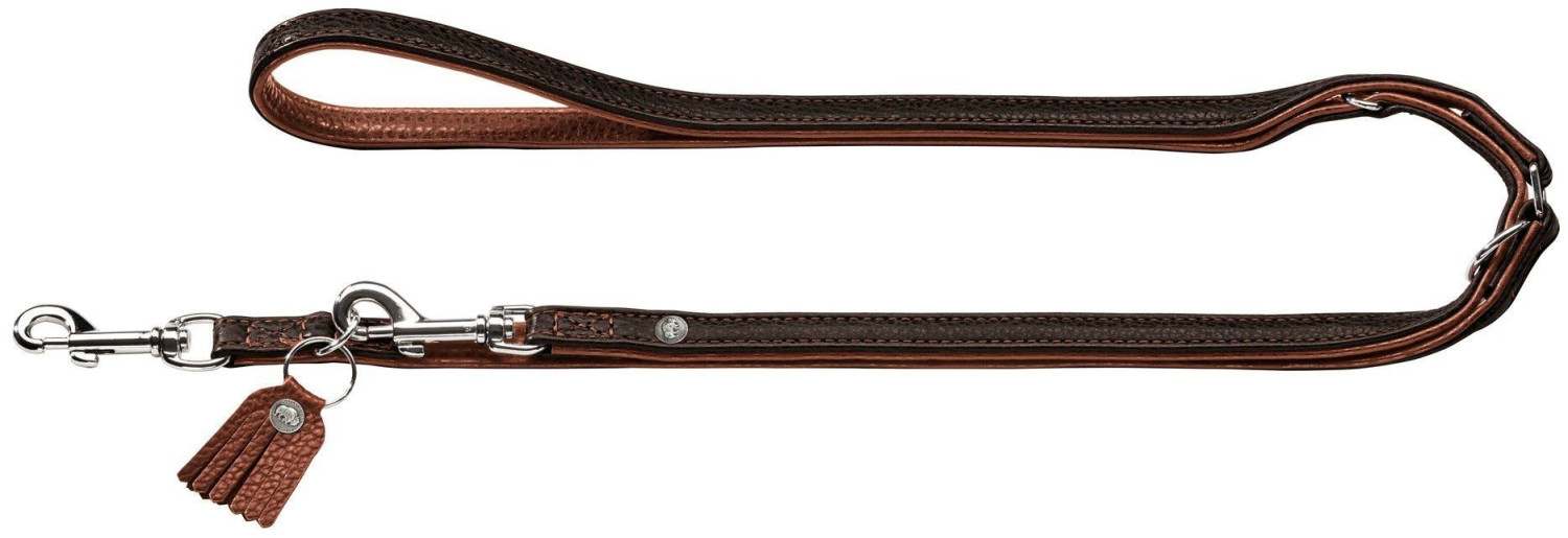Hunter Adjustable Leash Cody 20/200 Brown/Cognac