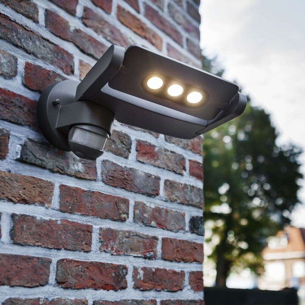 OSMOT Eco-Light Außenwandleuchte Mini-LEDSpot mit Sensor (6144S-1PIR GR) ab  146,00 € | Preisvergleich bei | Wandleuchten