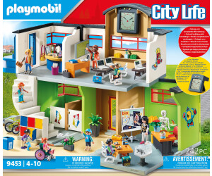 Ecole aménagée Playmobil City Life 9453 - La Grande Récré
