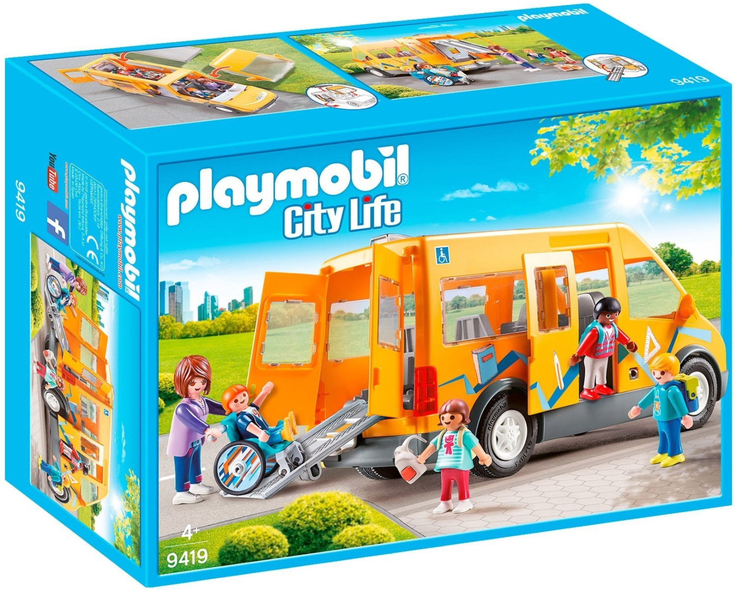 Photos - Toy Car Playmobil City Life - School Van  (9419)
