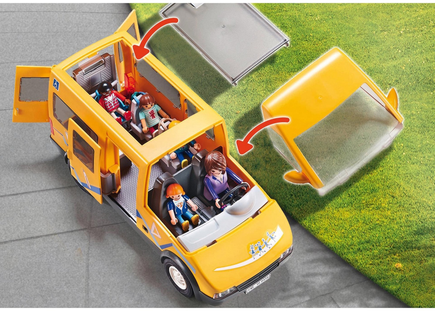 Soldes Playmobil Car scolaire (5106) 2024 au meilleur prix sur