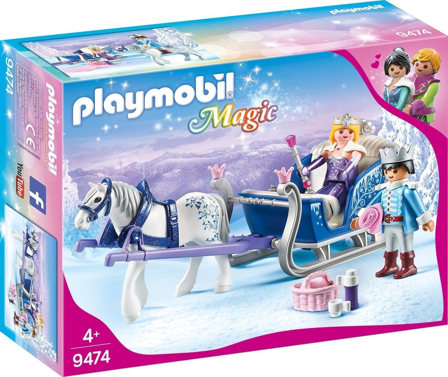 71002 - Playmobil Magic - Calèche royale et cheval ailé Playmobil
