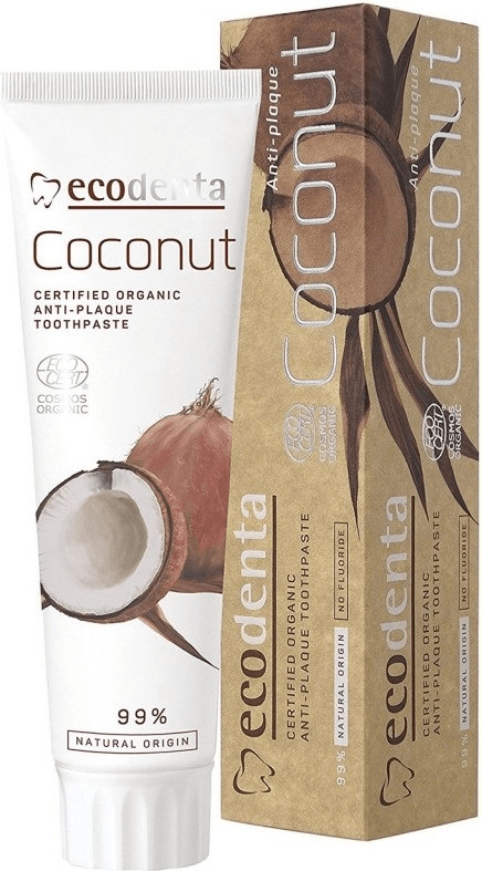 ecodenta Anti-Plaque Coconut Toothpaste (100ml)