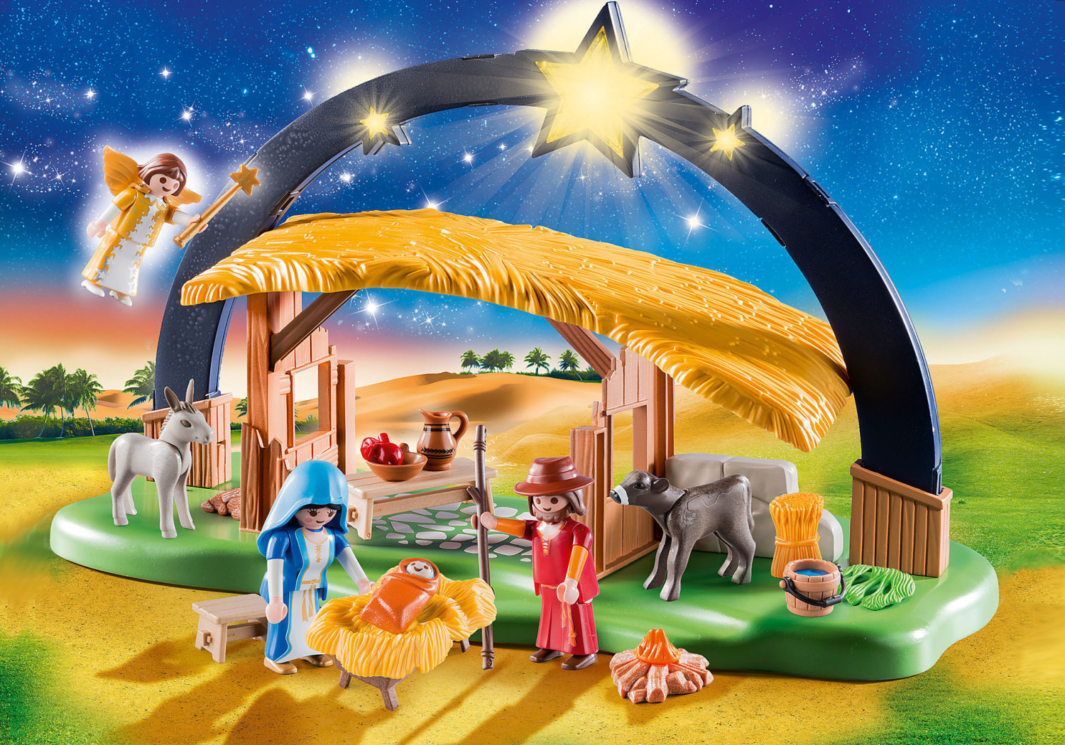 Playmobil Christmas Lichterbogen "Weihnachtskrippe" (9494) ab 52,55 € (Januar 2025 Preise