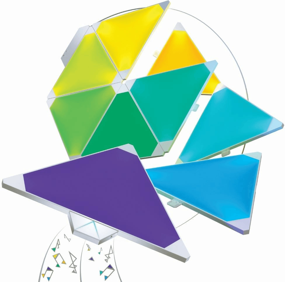 Nanoleaf Aurora Rhythm Starter Kit 9er-Pack